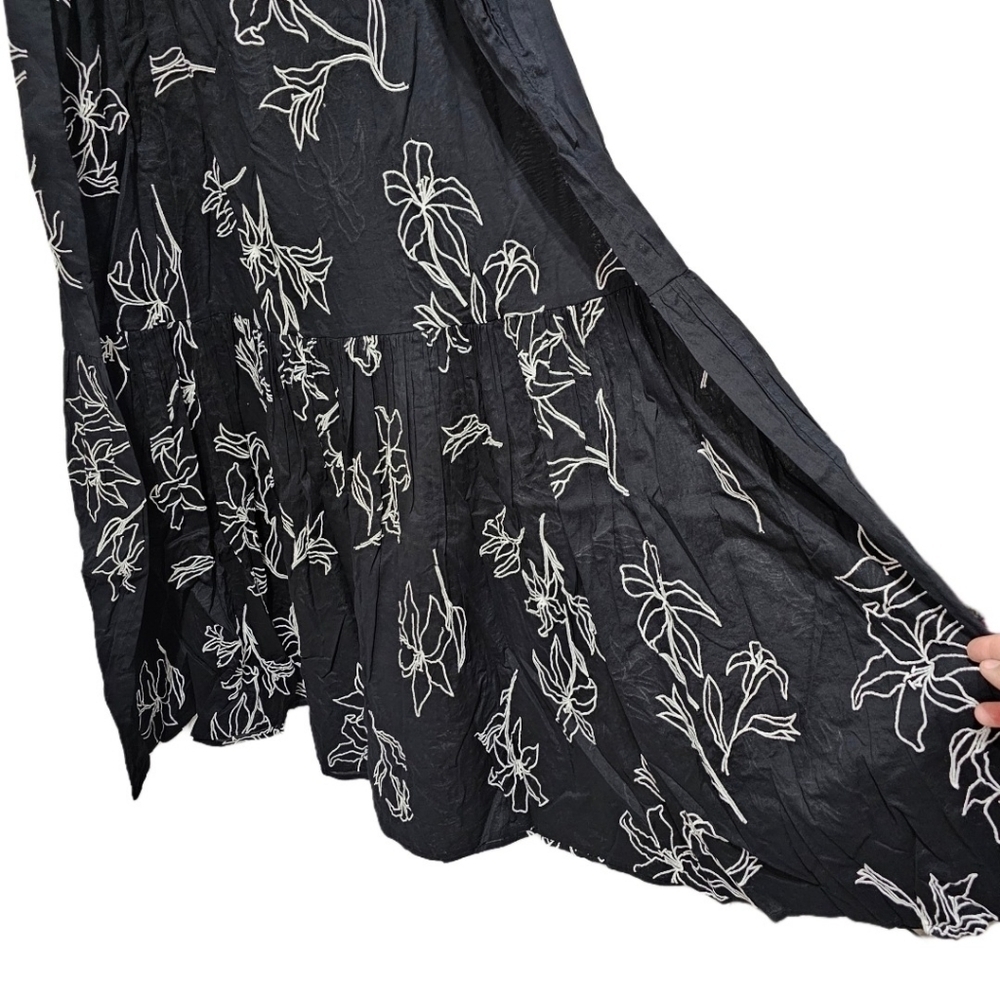 Tanya Taylor Leona Smocked Floral Midi-Dress NWT - Picture 7 of 12
